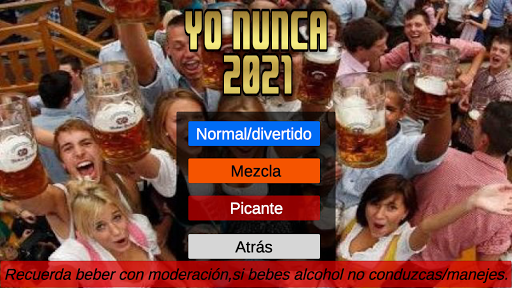 Yo Nunca 2021 - Clásico social Screen 3