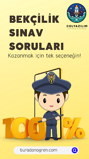 Android application Bekçilik Sınav Soruları 2022 screenshort