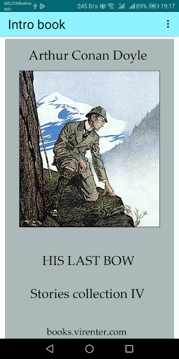Android application His Last Bow screenshort