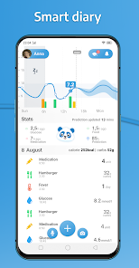DiabTrend - Diabetes Diary App  screenshots 1