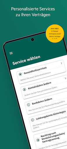 HanseMerkur ServiceApp screenshot 1