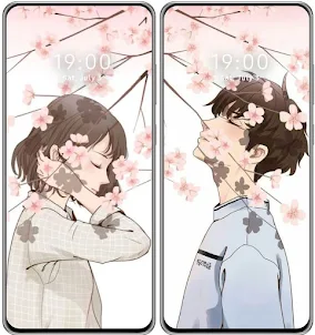 Anime Couple 500+ Wallpaper 4K
