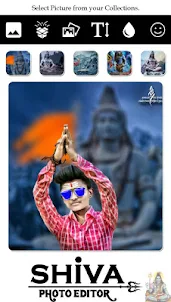 Shiva Photo Editor : Cut paste