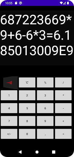Broken Calculator Screen 3