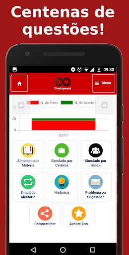 Android application Simulado Polícia Civil (PC) screenshort