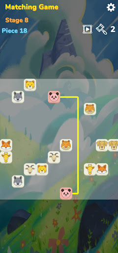 Android application Matching Game screenshort