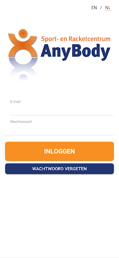 Android application Sportcentrum Anybody screenshort
