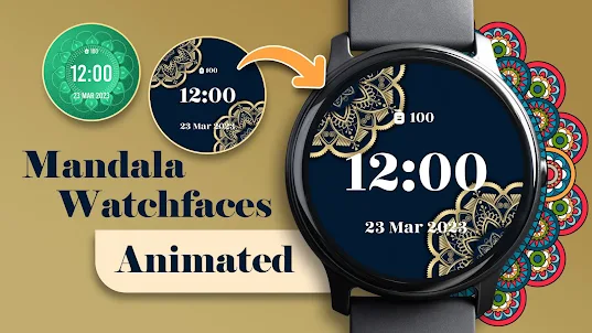 Mandala Watchfaces - Animated