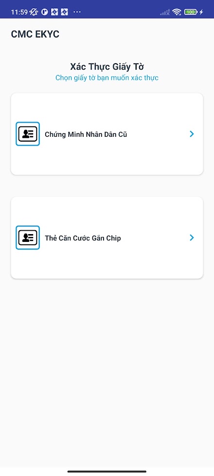 C-eKYC Screen 1
