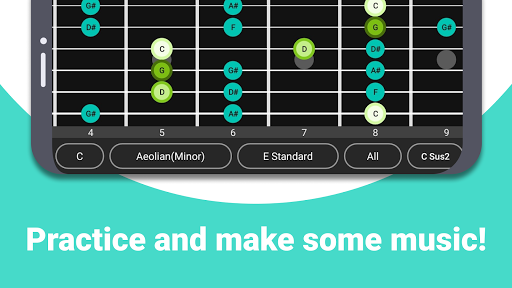 Guitar Scales & Arpeggio Chord Screen 2