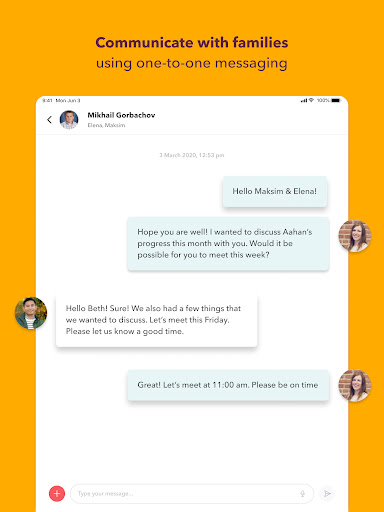 Screenshot of Toddle Educator