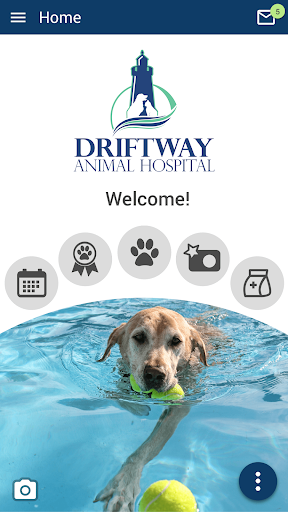 Android application Driftway Animal Hospital screenshort