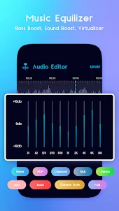 Audio Editor – Mixer, Trimmer