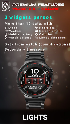 Lights Watch Face Screenshot 4 - AppWisp.com