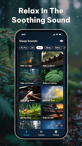 Android application Sleep Sounds - Relaxing Sounds screenshort
