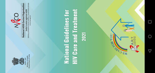 Android application Treatment Guidelines for HIV screenshort