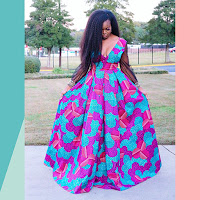 Long Dresses Kitenge Fashion