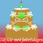 Cover Image of डाउनलोड Tillykke med fødselsdagen  APK
