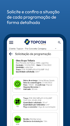 Cliente Concreteira Razente Screen 3