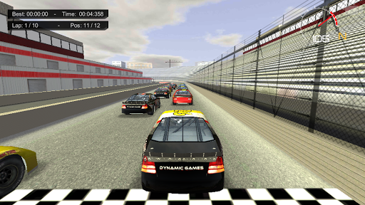 Screenshot of Super American Racing Lite
