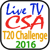 Live TV CSA T20 2016 icon