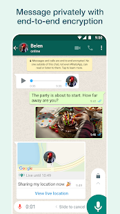 WhatsApp Messenger Tangkapan layar