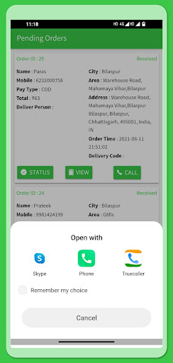 App preview
