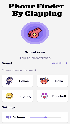 Clap to Find Your Phone