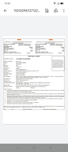 FIITJEE Talent Reward Exam FTRE