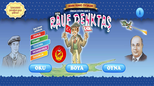 Android application R.Rauf Denktaş screenshort