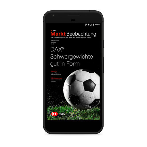 Android application HSBC Marktbeobachtung screenshort