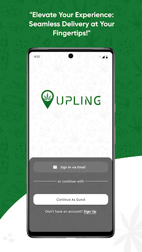 Android application Upling screenshort