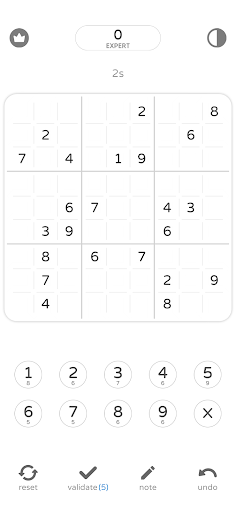 Sudoku: Clean & Minimal - Screenshot 2