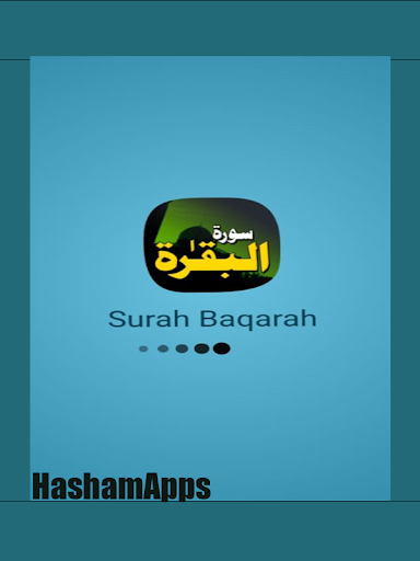 Android application Surah Baqarah screenshort