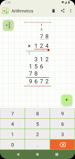 Mathlab Arithmetics Screen 3