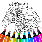 Cover Image of Download Animal coloring mandala pages 8.7.0 APK