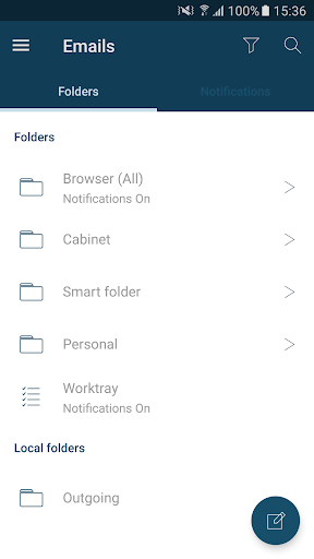 Android application reMARK screenshort