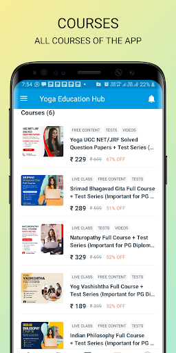 Yoga Education Hub Screen 3