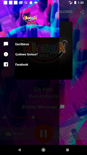 Radio Alegria Villa Dolores Screen 2
