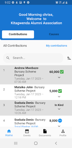 KOSA App Screen 2
