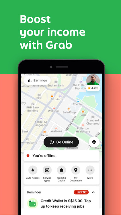 Grab Driver: App for Partners - 5.331.0 - (Android)