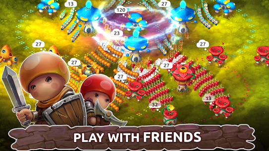 Mushroom Wars 2: War Strategy Game & RTS Battle 🍄 Mod apk 4.17.0 (Unlimited Money) Free Download 3