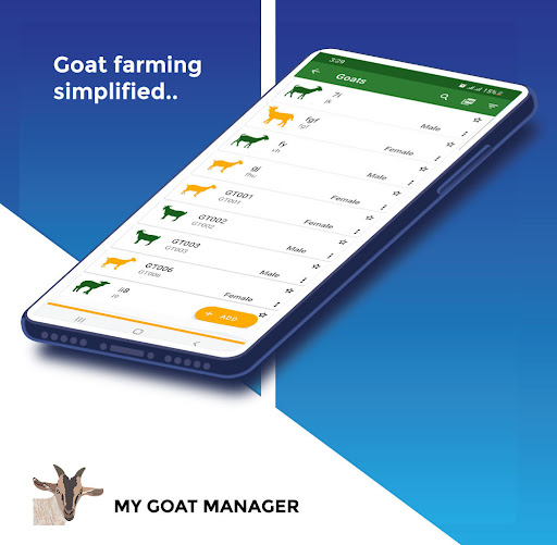 Android application My Goat Manager - Farming app screenshort