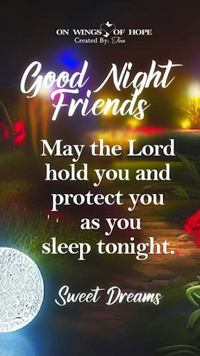 Good Night Blessings & Prayers Screen 3