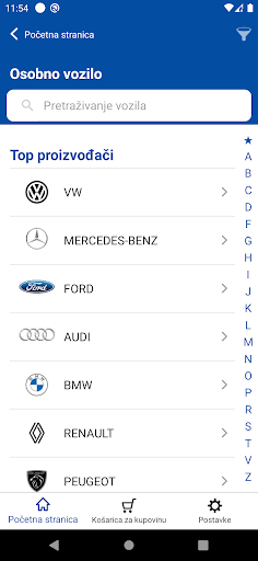 CIAK Auto B2B Screen 2