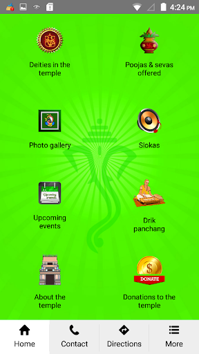 Android application Sri Ganesh Temple NZ screenshort