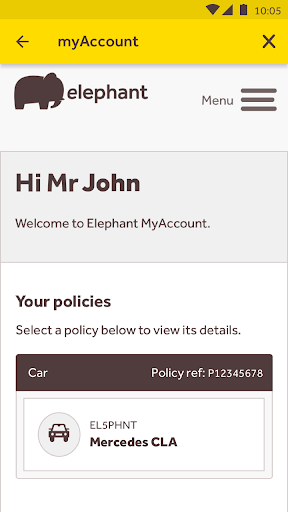 Elephant Insurance Screen 3