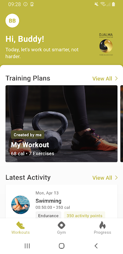 Android application D-HEALTH screenshort