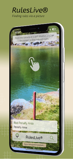Android application RulesLive® for Golfrules screenshort