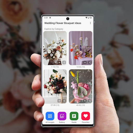Wedding Flower Bouquet Ideas screenshot 0